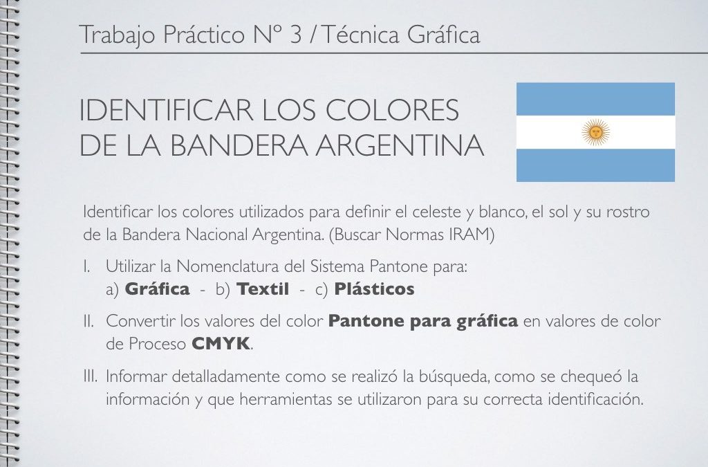 TP Nº 4/TG: Identificar los Colores de la Bandera Argentina.