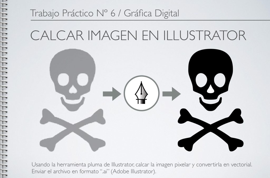 TP Nº 6/GD: Calcar imagen en Illustrator.