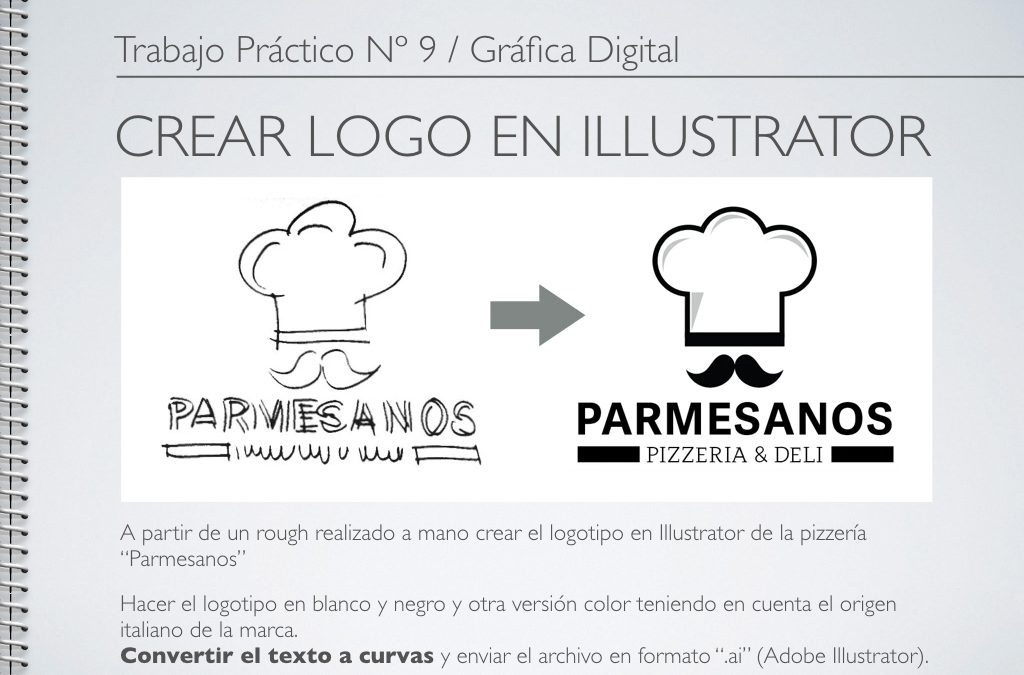 TP Nº 9/GD: Crear Logo en Illustrator.