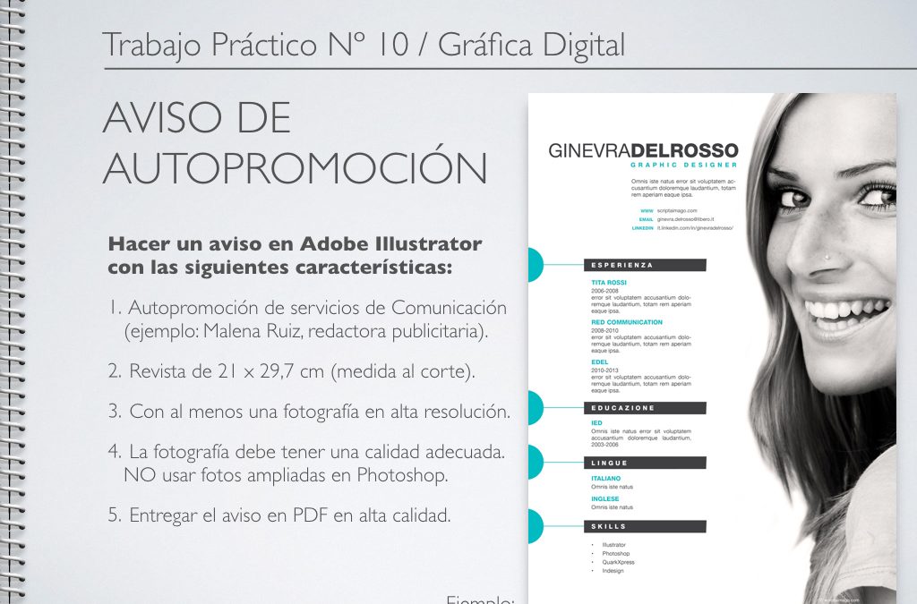 TP Nº 10/GD: Aviso de autopromoción.