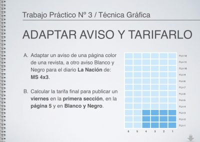 TP Nº 3/TG: Adaptar aviso y tarifarlo.